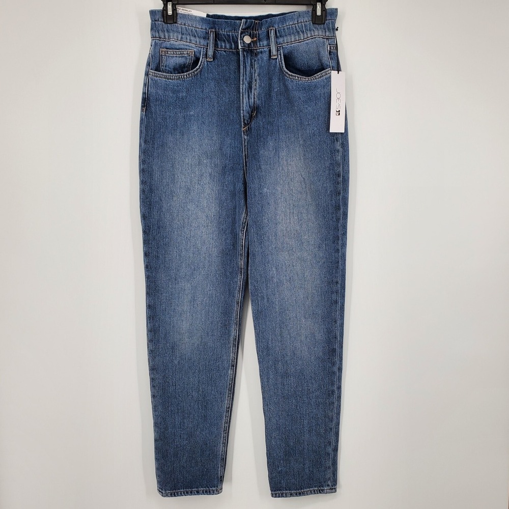 Joe's Jeans The Brinkley High Rise Blue Paperbag Jeans Tie Waist Size 28 NEW C2